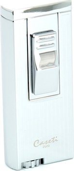 Caseti cigar lighter jetflame chrome