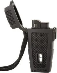 Briquet Xikar storm Stratosphere noir flamme turbo
