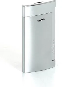 ST Dupont Slim 7 Briquet gris Chrome brossé