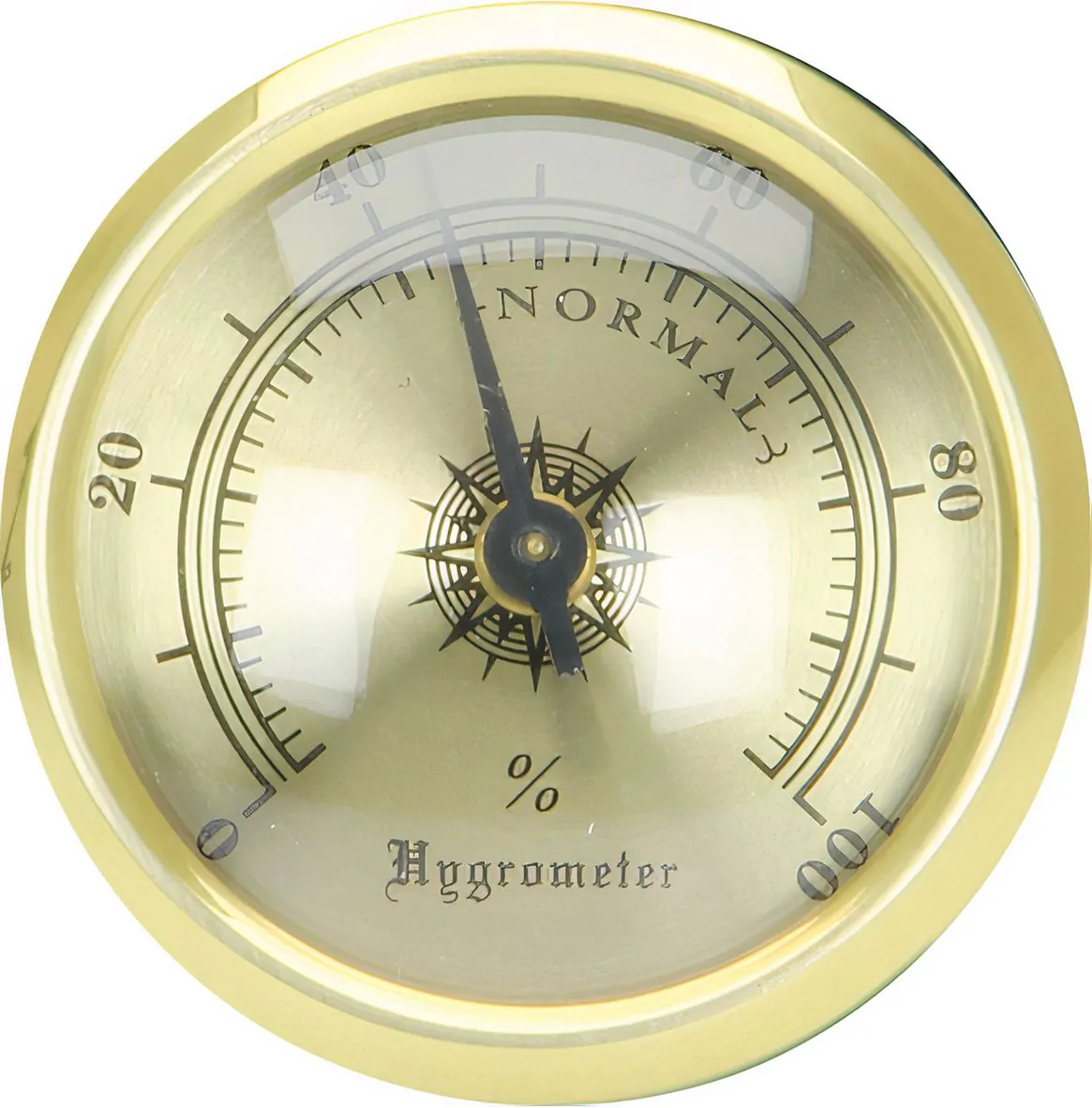 yidin Hygromètre pour cave à cigares – Hygromètre analogique pour cigares,  détecteur d'cigares 28 mm, mini hygromètre rond mécanique pour boîtes