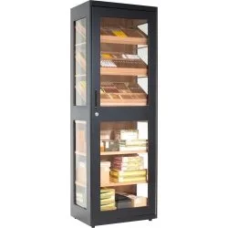 Armoire à cigares Adorini Capri Deluxe noire