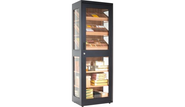 Armoire à cigares Adorini Capri Deluxe noire