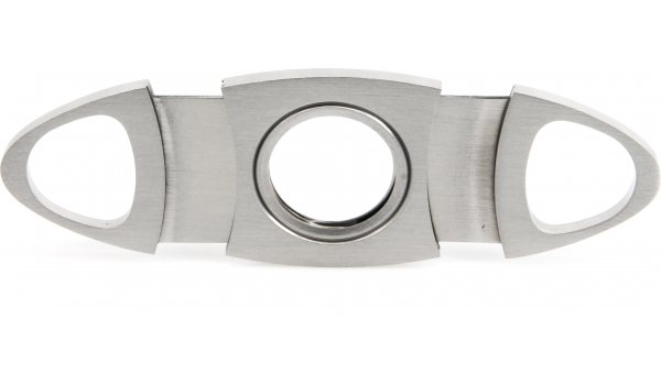 Adorini coupe-cigares oval en acier raffiné