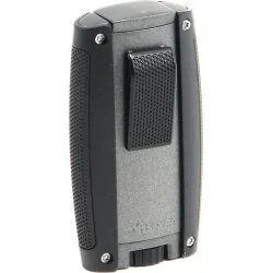 Briquet Xikar Turismo à double flamme Gris mat