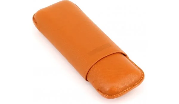 Etui à cigarillo double Martin Wess Robusto Dante Orange