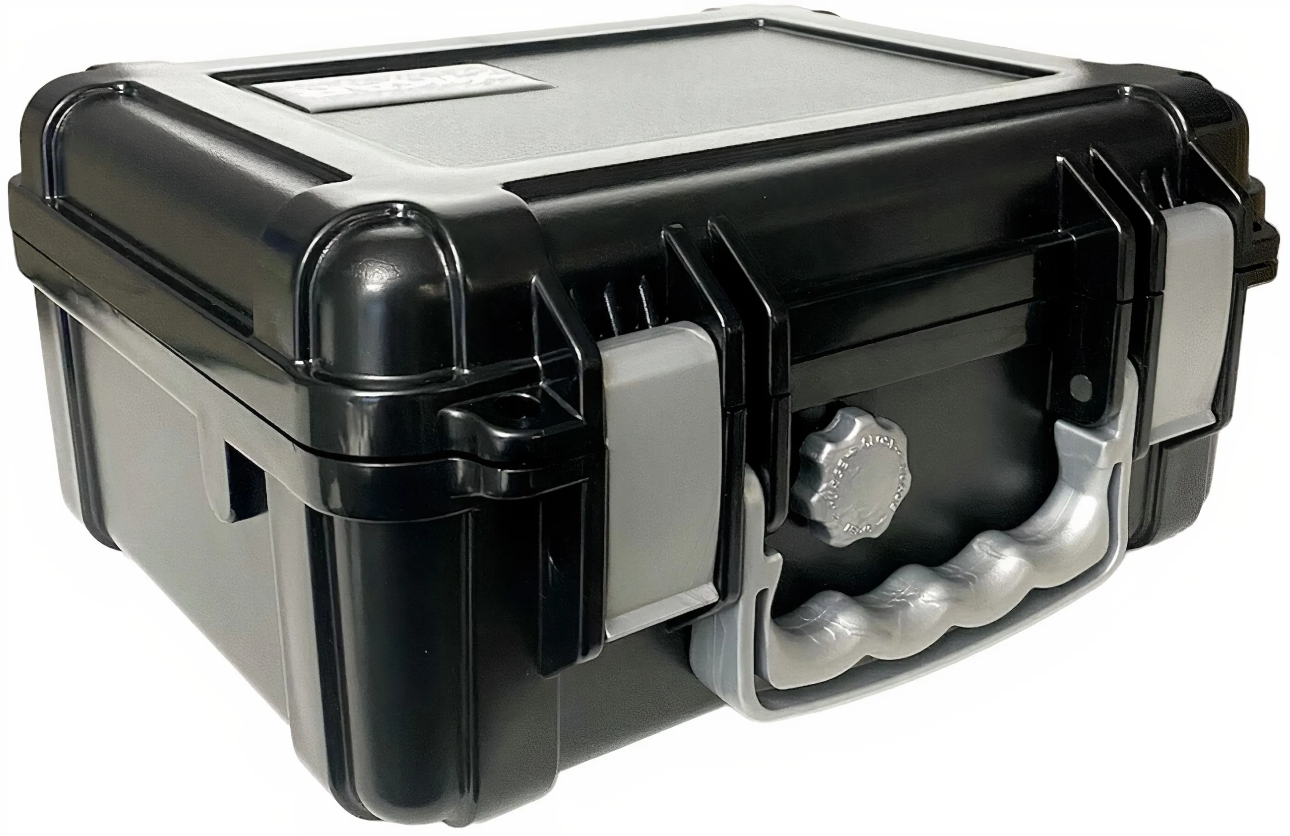 Humidor De Voyage Cigares En Fibre De Carbone - Capacité 2 Cigares Jusqu'à 57 Gauge - Léger, Compact (14x5x2,7 Cm)