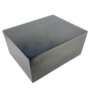 Cave à cigare Bambou Noir Givré 50