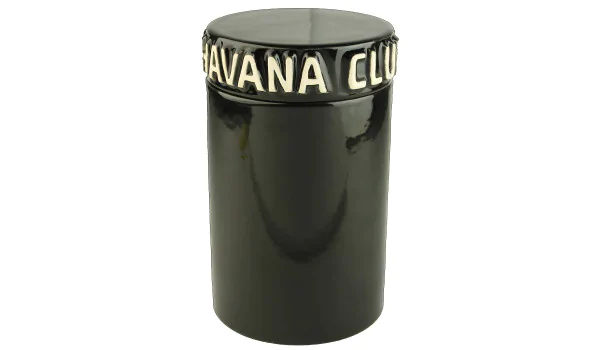 Havana Club Cigar Jar Tinaja noir