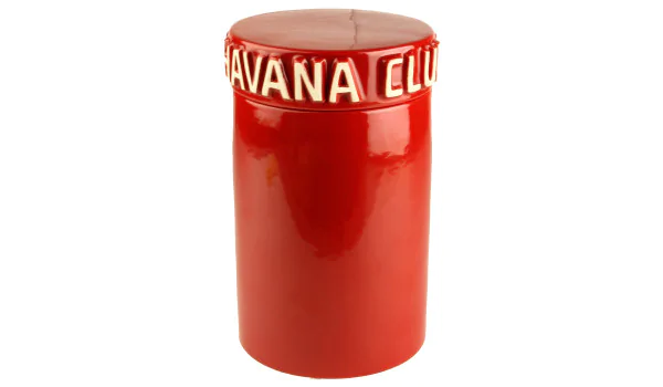 Jarre à cigares Havana Club Tinaja rouge