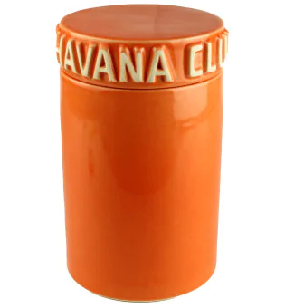 Jarre à cigares Havana Club Tinaja orange