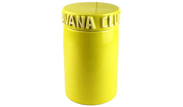 Jarre à cigares Havana Club Tinaja jaune