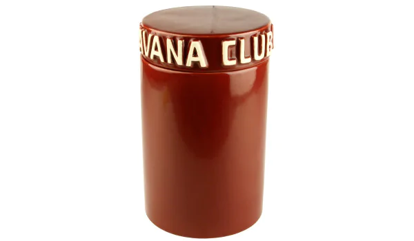 Jarre à cigares Havana Club Tinaja rouge foncé