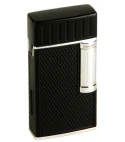 Briquet Colibri Julius II Noir Chrome