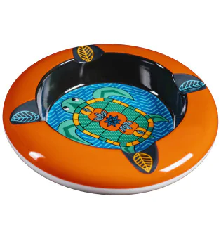 Cendrier totem Tortue sage