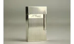Briquet S.T. Dupont Ligne 2 rayé argenté photo 103