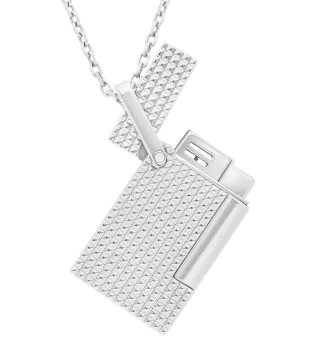 S.T. Dupont Collier Briquet Argent K27066CH