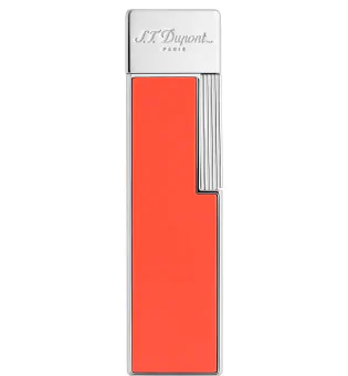 S.T. Dupont Briquet Twiggy Laque Corail Chrome 030011