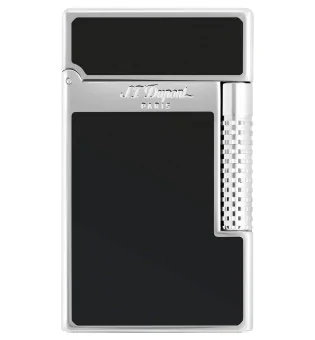 S.T. Dupont Le Grand Cling Briquet Laque noire Palladium C23010