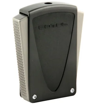 Briquet Lotus Jet 3820 satiné gun foncé et satiné gun clair