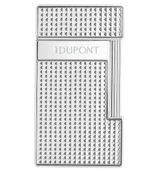 S.T. Dupont Briquet Slimmy Diamond Head Chrome 028120