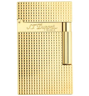 Briquet S.T. Dupont Ligne 2 Pointes fines de diamant or jaune