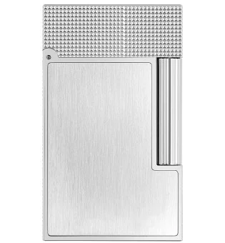 S.T. Dupont Ligne 2 Briquet Argent Brossé C16603