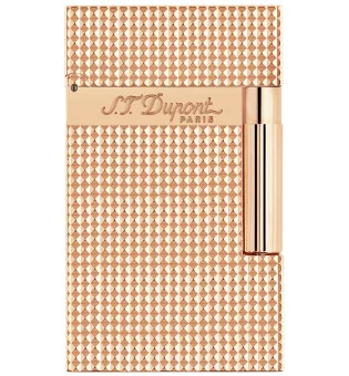 S.T. Dupont Ligne 2 Pointe De Diamand Briquet or jaune