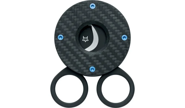 Ciseaux à cigares Fox The Circle Black Carbon 743 3KT