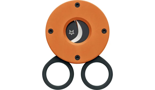 Ciseaux à cigares Fox The Circle Orange Aluminium 743 OR