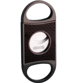 couteau double lame adorini gun metal special edition carbon