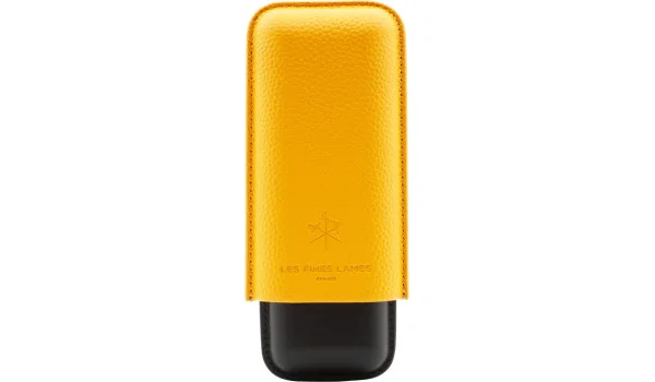 Etui à cigares Les Fines Lames Duo Jaune
