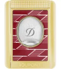 Couteau et support à cigares S.T. Dupont Monogram 1872 Rouge Bordeaux 003478