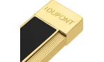 Briquet S.T. Dupont Twiggy Noir Laqué Or 030112