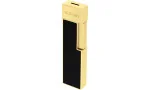 Briquet S.T. Dupont Twiggy Noir Laqué Or 030112