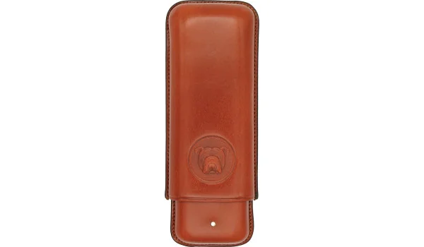 Étui à Cigares Bulldog de Dunhill Corona Extra Marron 2
