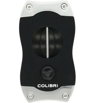 Coupe-Cigare Colibri V-Cut Noir / Chrome