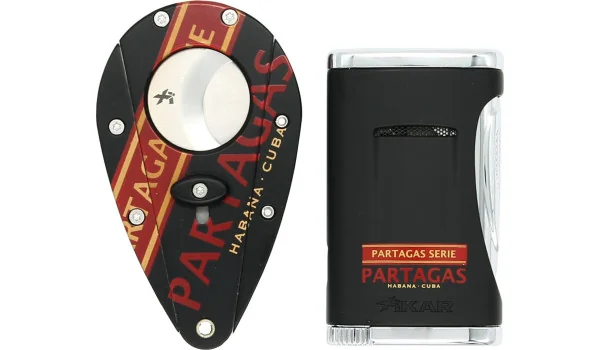 Coupe-cigare & Briquet Set Partagas série Xikar 2017 photo 4