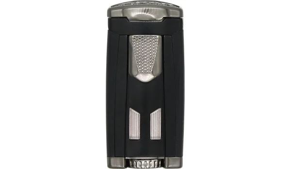 Briquet Xikar trois flammes noir mat photo 2