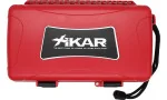 Humidor de voyage Xikar rouge pour 10 cigares