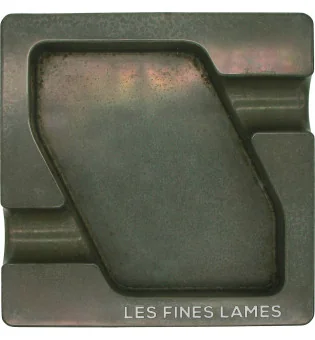 Cendrier Les Fines Lames Dyad en béton vert