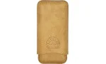 H.Upmann Cigar Case marron pour 3 cigares