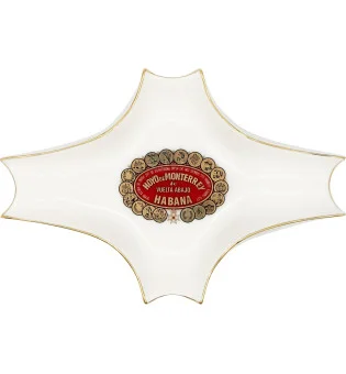 Cendrier Hoyo de Monterrey blanc petit