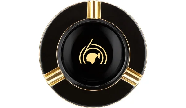 S.T. Dupont XL Ashtray Cohiba 60 noir et doré 006472