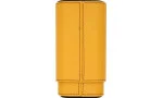 Étui à cigares en cuir jaune / carbone photo 3