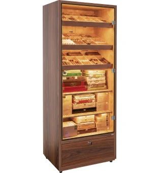 Armoire à cigares Adorini Primo, marron clair