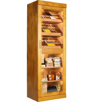 Adorini Roma - Armoire acajou avec système électronique