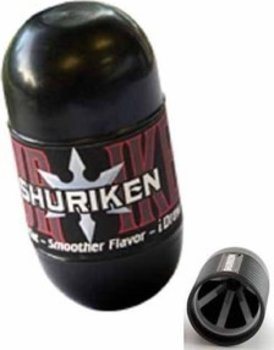 Shuriken Coupe-cigare noir métallique