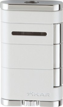 Briquet Xikar single Jet Allume blanc